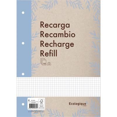 Opakowanie Wkład do segregatora A4 100k.kratka Ecologique