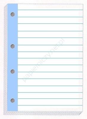 Opakowanie Wkład do segregatora A4/50K linia kolor m. (5szt)