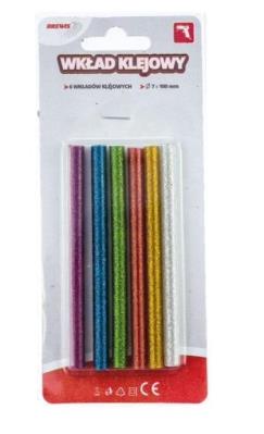 Wkład klejowy kolorowy 6szt. Wydawca: Brewis. SmakLiter.pl Opakowanie Wkład klejowy kolorowy 6szt