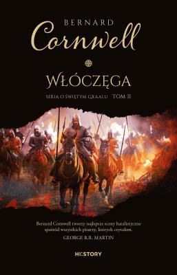 Włóczęga. Autor: Bernard Cornwell. SmakLiter.pl Okładka książki Włóczęga