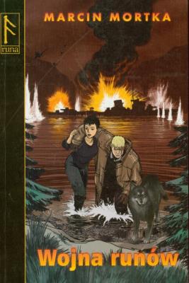 Wojna runów. Autor: Mortka Marcin. SmakLiter.pl Okładka książki Wojna runów