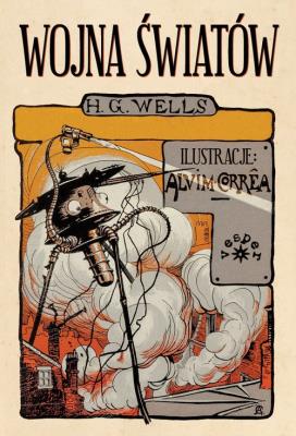 Wojna światów. Autor: Herbert George Wells. SmakLiter.pl Okładka książki Wojna światów