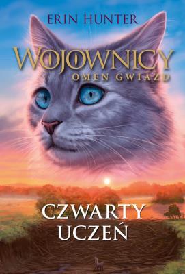 Wojownicy Omen gwiazd Tom 1 Czwarty uczeń wyd. 2023. Autor: Erin Hunter. SmakLiter.pl Okładka książki Wojownicy Omen gwiazd Tom 1 Czwarty uczeń wyd. 2023