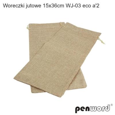 Opakowanie Woreczki jutowe ecko 36x15cm 2szt
