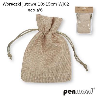 Opakowanie Woreczki jutowe eco 10x15cm 6szt