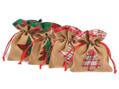 Opakowanie Worek jutowy na prezent BN 12x15cm MIX