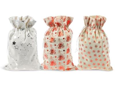 Opakowanie Worek materiałowy na prezent BN 25x39cm MIX
