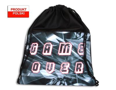Opakowanie Worek na buty WAR-1287 czarny Game Over WARTA