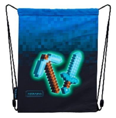 Opakowanie Worek na obuwie Astrabag Blue Pixel