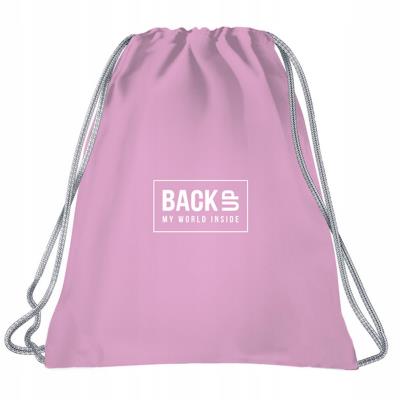 Opakowanie Worek na obuwie Backup 5 model A36 różowy