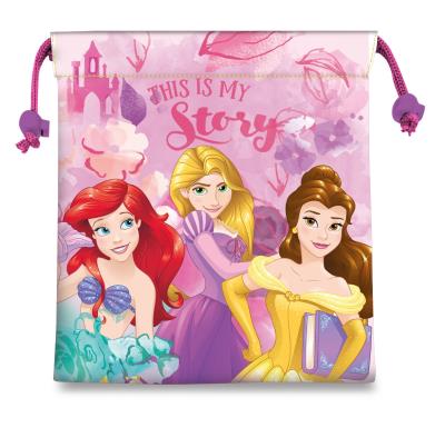Worek na żywność Disney Princess 22cm WD21030. Wydawca: Kids Euroswan. SmakLiter.pl Opakowanie Worek na żywność Disney Princess 22cm WD21030
