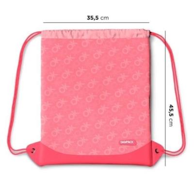 Opakowanie Worek szkolny 35,5x45,5cm OK różowy