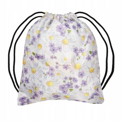 Worek szkolny Margaretki Fiołki. Wydawca: incood.. SmakLiter.pl Opakowanie Worek szkolny Margaretki Fiołki