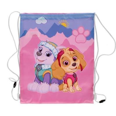 Opakowanie Worek szkolny na ramię Psi Patrol różowy