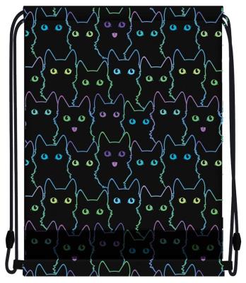 Opakowanie Worek szkolny SSC242 Kot czarny STRIGO