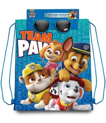 Opakowanie Worek szkolny z okularami przeciwsłonecznymi Paw Patrol PW16525