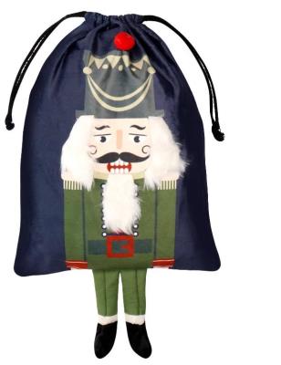 Opakowanie Worek welurowy na prezenty 30x40cm