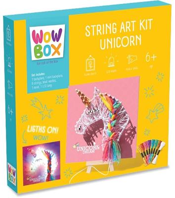 Opakowanie Wow Box. Zestaw sznurkowy Jednorożec