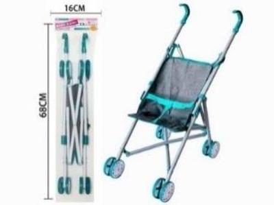 Wózek spacerówka parasolka szaro-miętowy. Wydawca: Czapska. SmakLiter.pl Opakowanie Wózek spacerówka parasolka szaro-miętowy