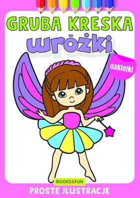 Okładka książki Wróżki. Gruba kreska
