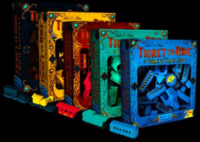 Opakowanie Wsiąść do Pociągu: 20. Rocznica - Ekskluzywny zestaw pociągów 1 display