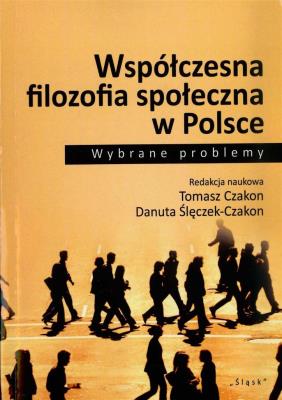 Okładka książki Współczesna filozofia społeczna w Polsce