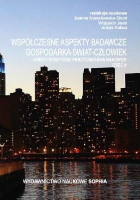 Współczesne aspekty badawcze.. cz.6. Autor:   Praca zbiorowa. SmakLiter.pl Okładka książki Współczesne aspekty badawcze.. cz.6