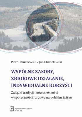Wspólne zasoby, zbiorowe działanie, indywidualne korzyści. Autor: Chmielewski Piotr, Chmielewski Jan. SmakLiter.pl Okładka książki Wspólne zasoby, zbiorowe działanie, indywidualne korzyści