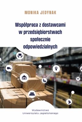 Okładka książki Współpraca z dostawcami w przedsiębiorstwach społecznie odpowiedzialnych