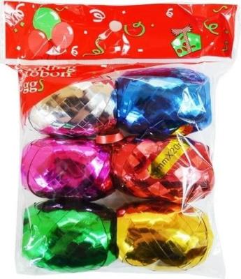 Opakowanie Wstążka metaliczna 6 kolorów