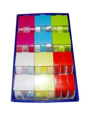 Opakowanie Wstążka ozdobna 15mmx3m 3szt (12kpl)