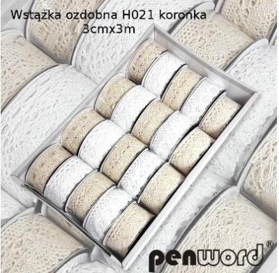 Opakowanie Wstążka ozdobna koronka 30mmx3m (20szt)