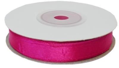 Opakowanie Wstążka satynowa 12mmx23m fuksjowa