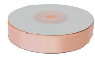 Opakowanie Wstążka satynowa 12mmx23m jasna łososiowa