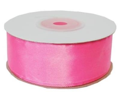 Opakowanie Wstążka satynowa 25mmx23m jasna różowa