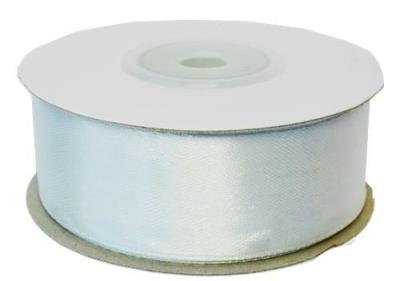 Opakowanie Wstążka satynowa 25mmx23m srebrna