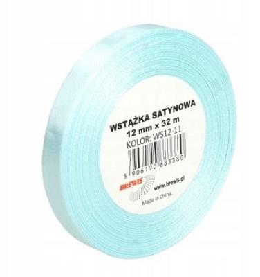 Opakowanie Wstążka satynowa błękitna 12mmx32m