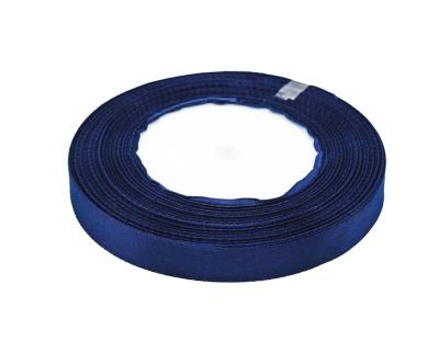 Opakowanie Wstążka satynowa granatowa 12mmx32m