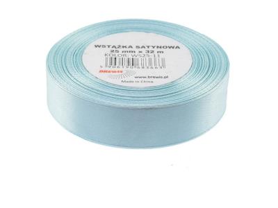 Opakowanie Wstążka satynowa jasna błękitna 25mmx32m