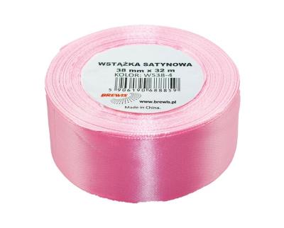 Opakowanie Wstążka satynowa jasny róż 38mmx32m