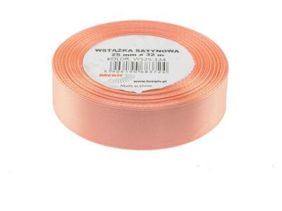 Opakowanie Wstążka satynowa łososiowa 25mmx32m