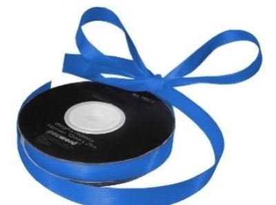 Opakowanie Wstążka satynowa niebieska 12mmx25m (5szt)