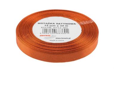 Opakowanie Wstążka satynowa ruda 12mmx32m