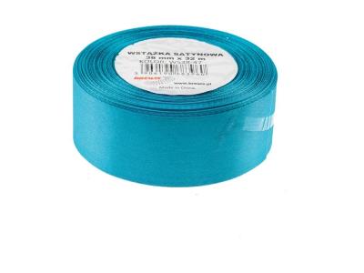 Opakowanie Wstążka satynowa turkusowy 38mmx32m
