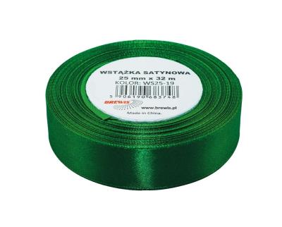 Opakowanie Wstążka satynowa zielona 25mmx32m