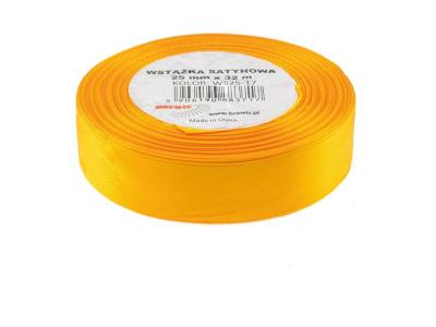 Opakowanie Wstążka satynowa złota 25mmx32m