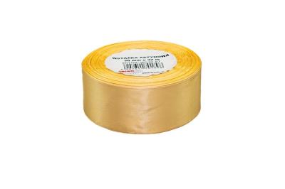 Opakowanie Wstążka satynowa złota 38mmx32m