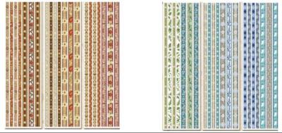 Opakowanie Wstążki samoprzylepne 12 wzorów MIX