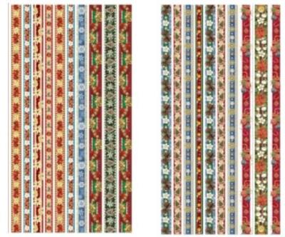 Opakowanie Wstążki samoprzylepne 17x30cm MIX