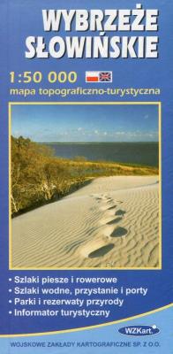 Opakowanie Wybrzeże Słowińskie, 1:50 000